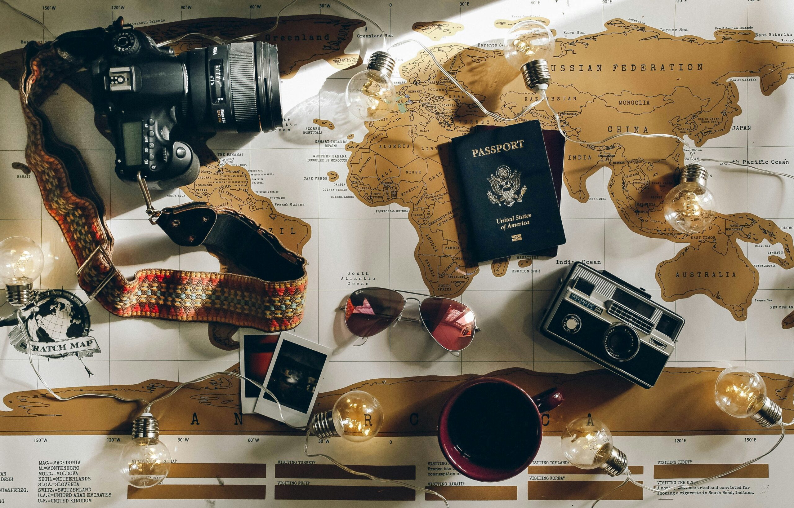 Essential travel documents for international trips