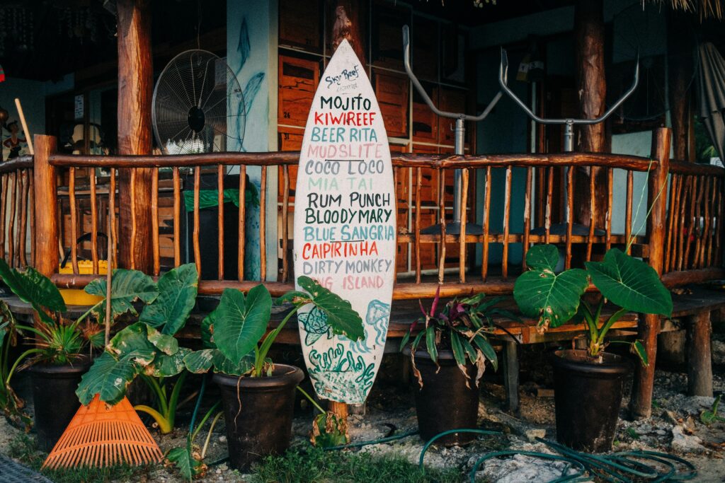 A peaceful morning market in Chiang Mai with local vendors.